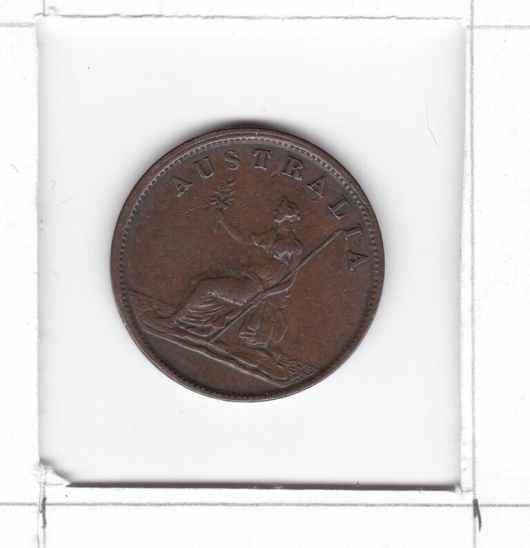 Read more about the article 1851 New Zealand 1/2 Penny Australia Kangaroo Tn-244