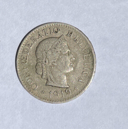 Read more about the article Switzerland Coin 5 Rappen  From 1919