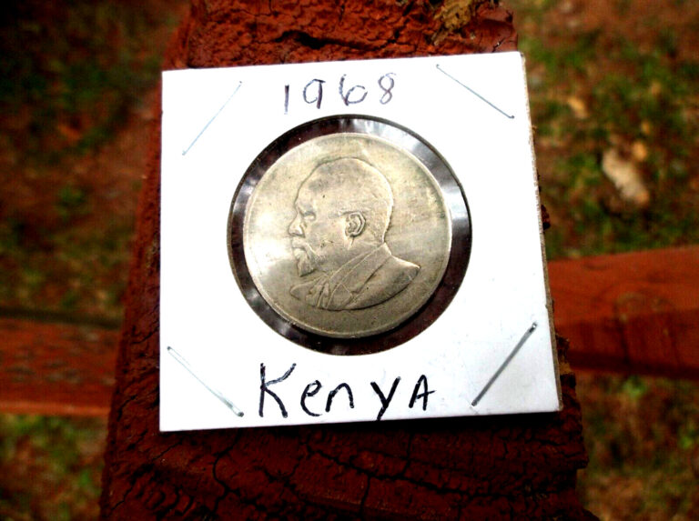 Read more about the article 1968 Kenya One Shilling Coin Old Collectible Kenyan Coins Money Moneda Rare