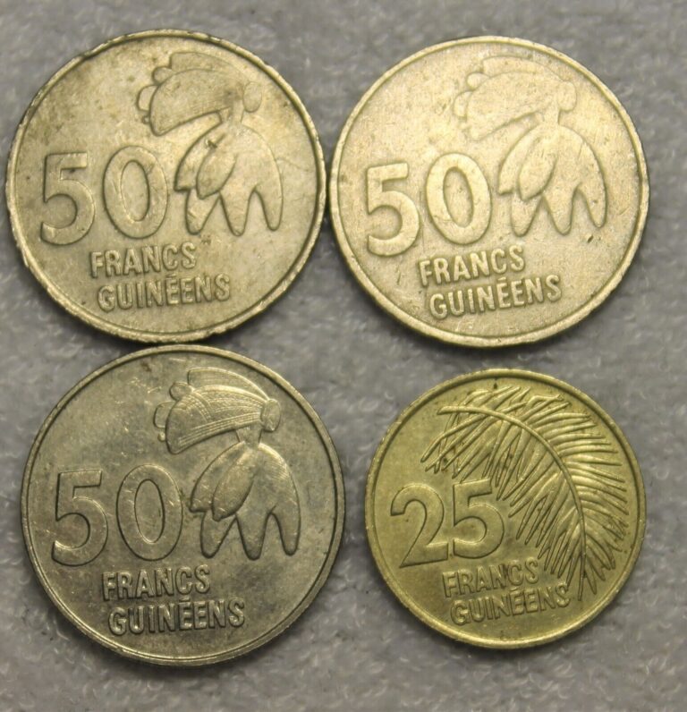 Read more about the article 4 coins from Guinea