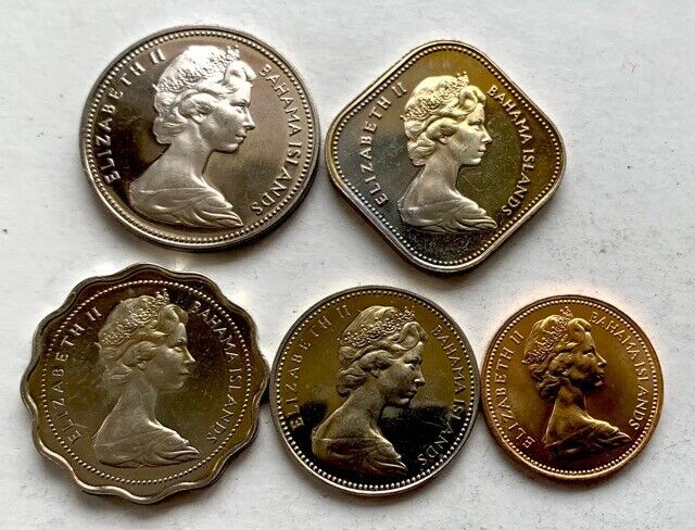 Read more about the article BAHAMAS 5 PROOF COINS  1970 – COMBINE SHIPPING