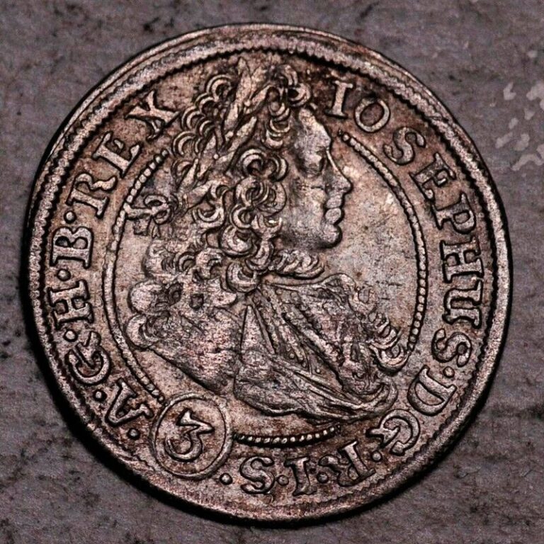 Read more about the article AUSTRIA SILVER 3 KREUZER 1711/0 (BRESLAU MINT)