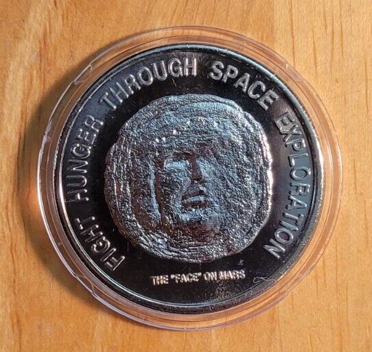 Read more about the article 1996 Liberia $50 Dollar “The Face of Mars” Proof Coin