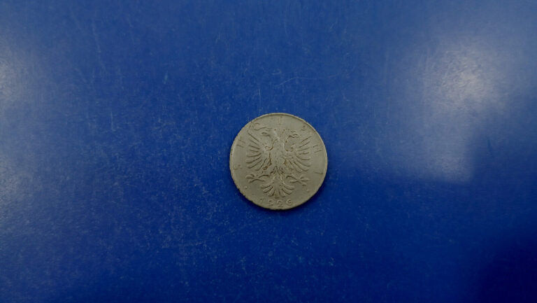 Read more about the article ALBANIA COIN 1/2 LEK 1926   #S1068