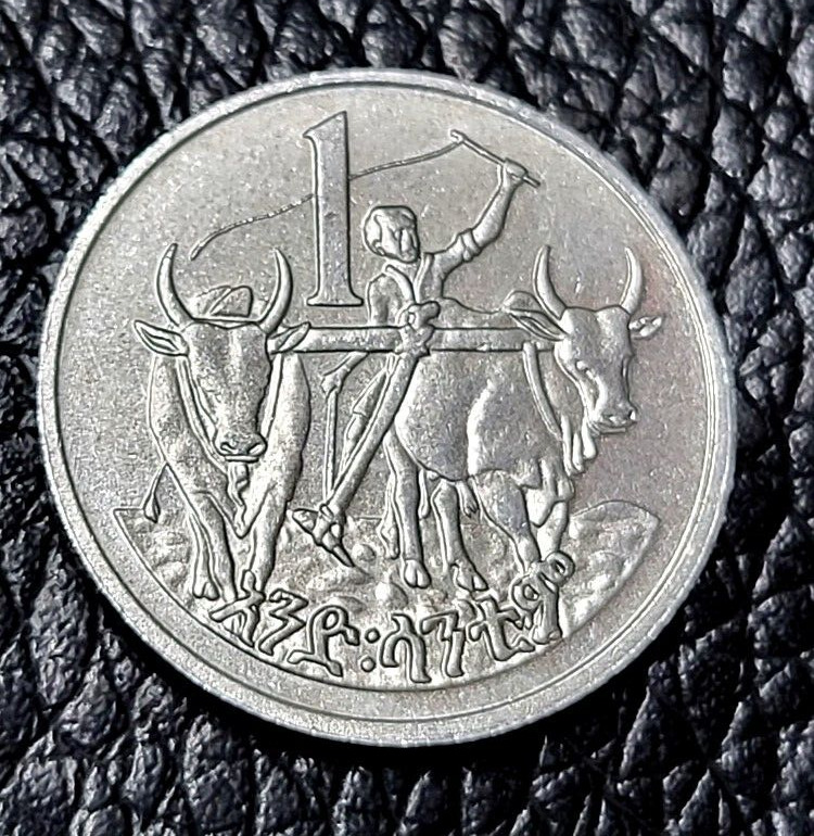 Read more about the article 1977 ETHIOPIA 1 SANTIM COIN