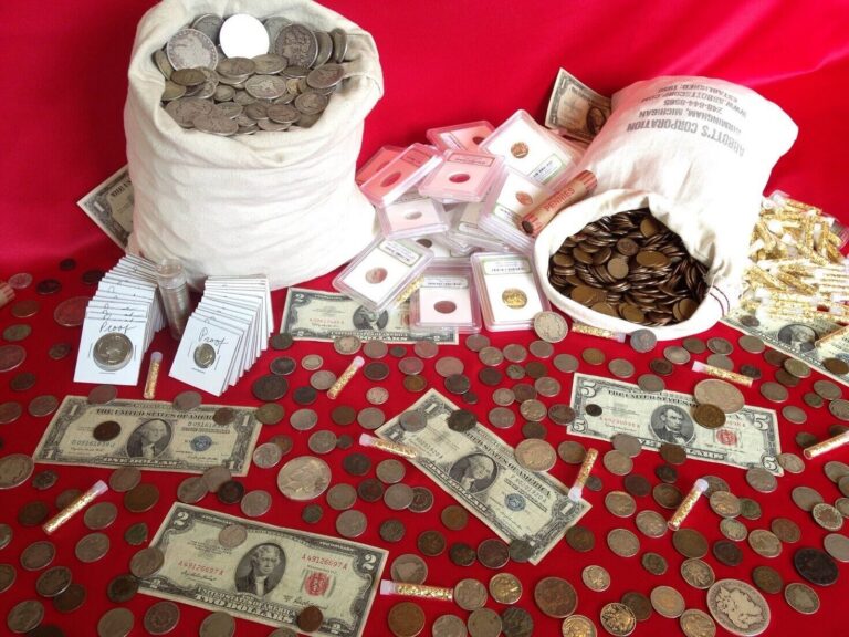 Read more about the article ✯ Estate Lot Sale ✯ Old US Coins ✯ Gold / Silver / Currency / Proof + BONUS ✯