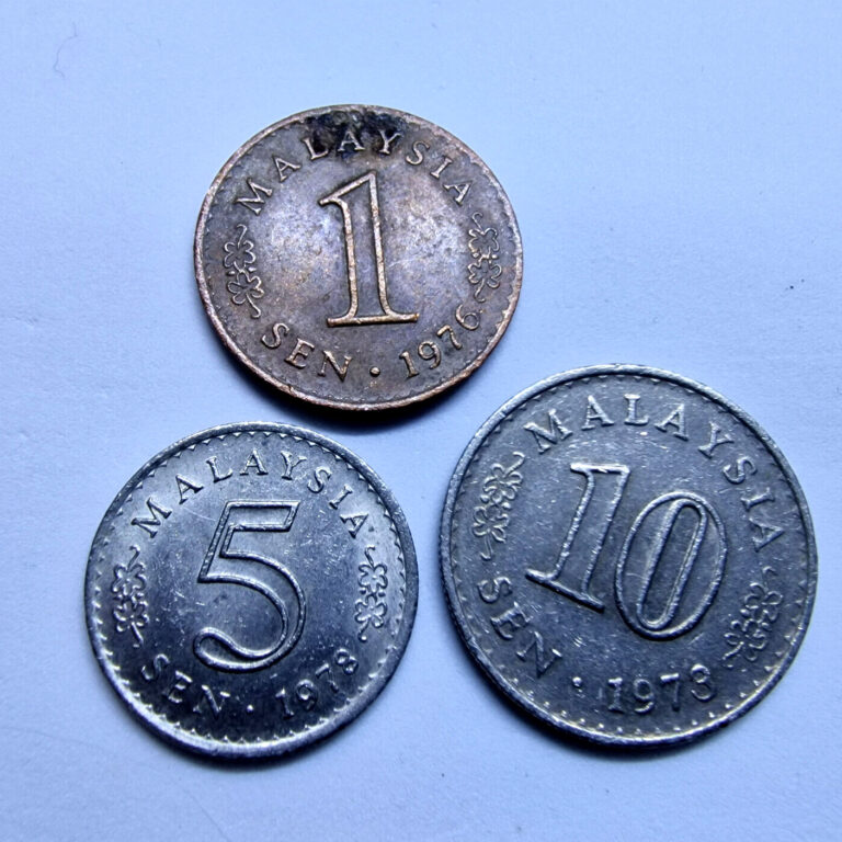 Read more about the article Malaysia 1970’s – 3 Coins Set – Rising Sun and Moon Issue