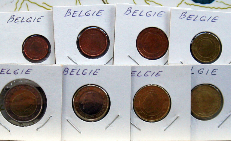 Read more about the article 8COINS BELGIUM EURO SET UNC 128