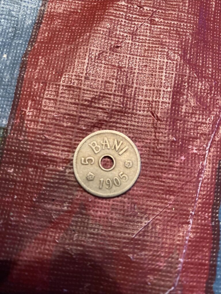 Read more about the article ROMANIA  5 Bani COIN  1905