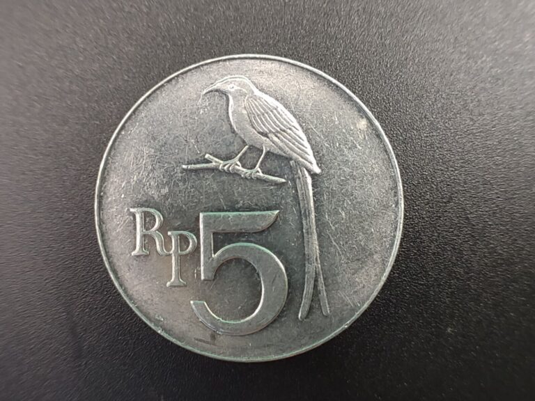 Read more about the article Indonesia 1970 5 rupiah aluminum