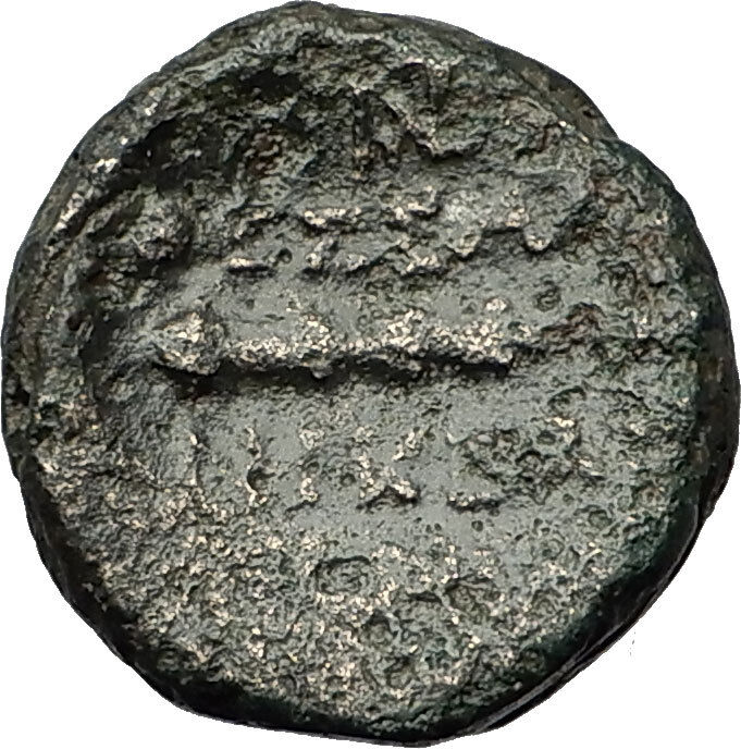 Read more about the article THESSALONICA in MACEDONIA 146BC RARE R2 Ancient Greek Coin HERCULES CLUB i59241