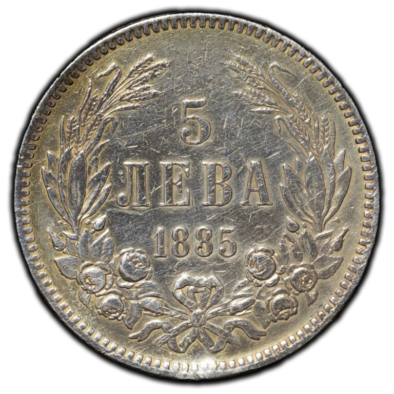 Read more about the article Bulgaria 1885 5 Leva Silver Coin KM #7 – Cleaned