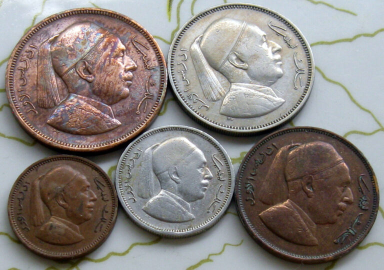 Read more about the article 5COINS LIBYA 1952 UNC 155