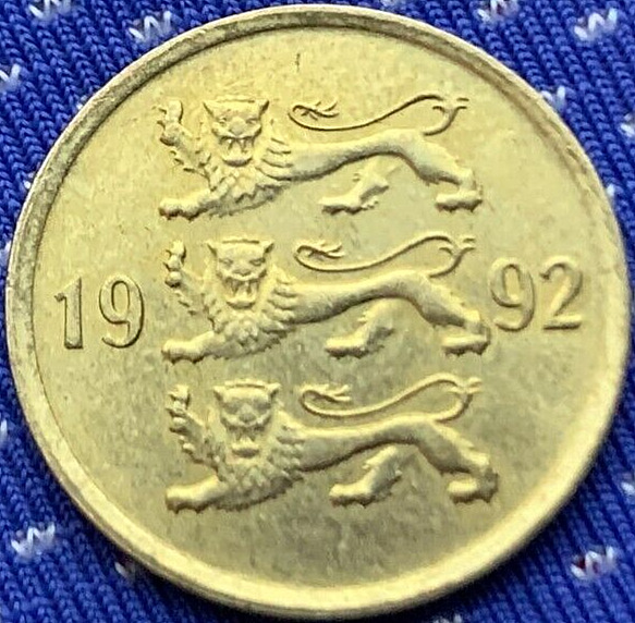 Read more about the article 1992 Estonia 10 Senti Coin High grade UNCIRCULATED  #BX254