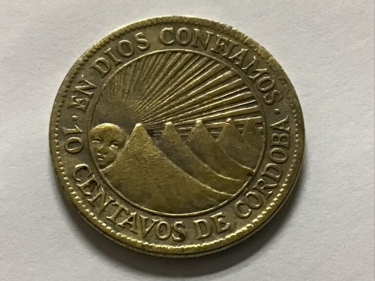 Read more about the article 1943 NICARAGUA 10 CENTAVOS