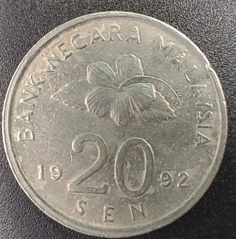 Read more about the article Malaysia 20 Sen Coin 1982