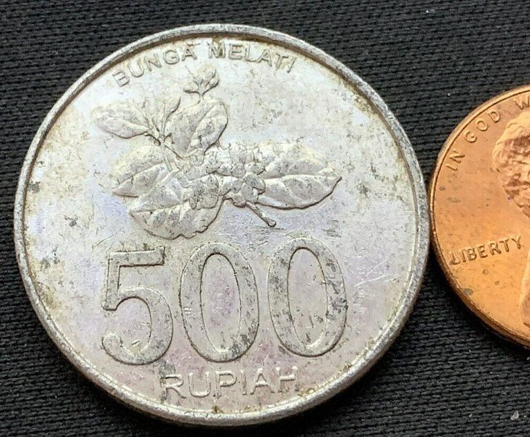 Read more about the article 2003 Indonesia 500 Rupiah Coin UNC  1 Year Issue Aluminum World Coin   #K2197