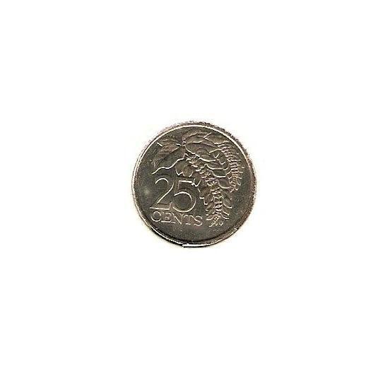 Read more about the article 1998 TRINIDAD and TOBAGO Coin 25 CENTS