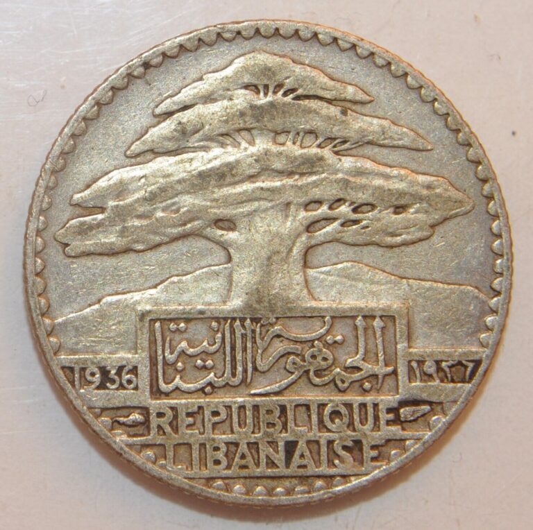 Read more about the article 1936 Lebanon 25 Piastres