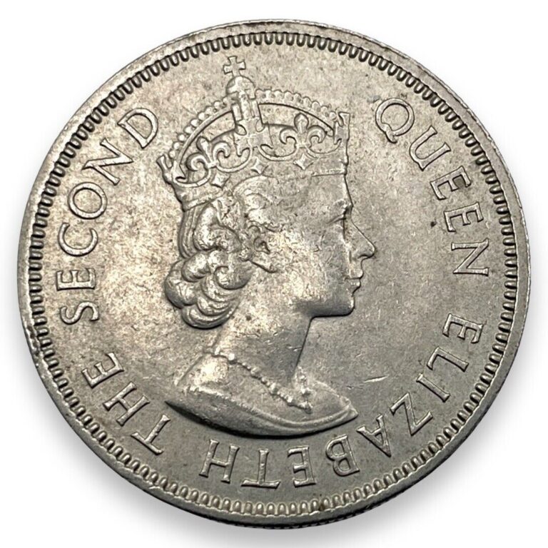 Read more about the article 1961 Malaya and British Borneo 20 Cents XF High Quality Coin Elizabeth II #OT5157