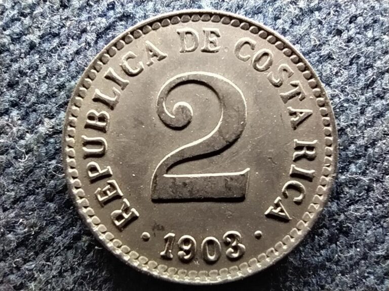 Read more about the article Costa Rica First Costa Rican Republic 2 Centimos Coin 1903