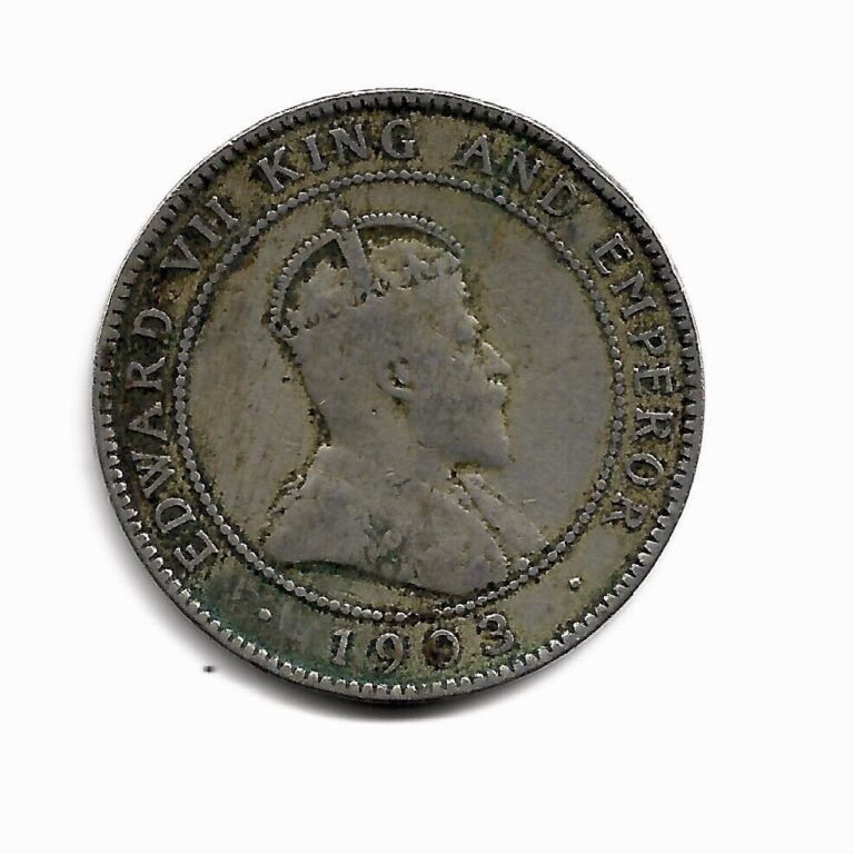 Read more about the article World Coins – Jamaica 1 Penny 1903 Coin KM# 20