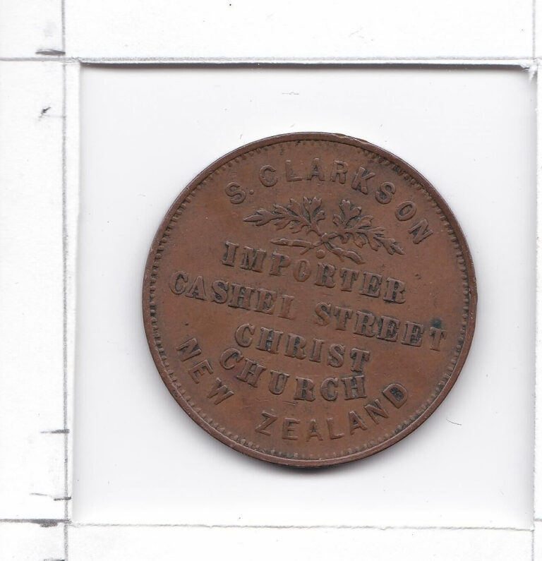 Read more about the article 1875 New Zealand Clarkson  1 Penny Tn-13 HIGH GRADE!!!