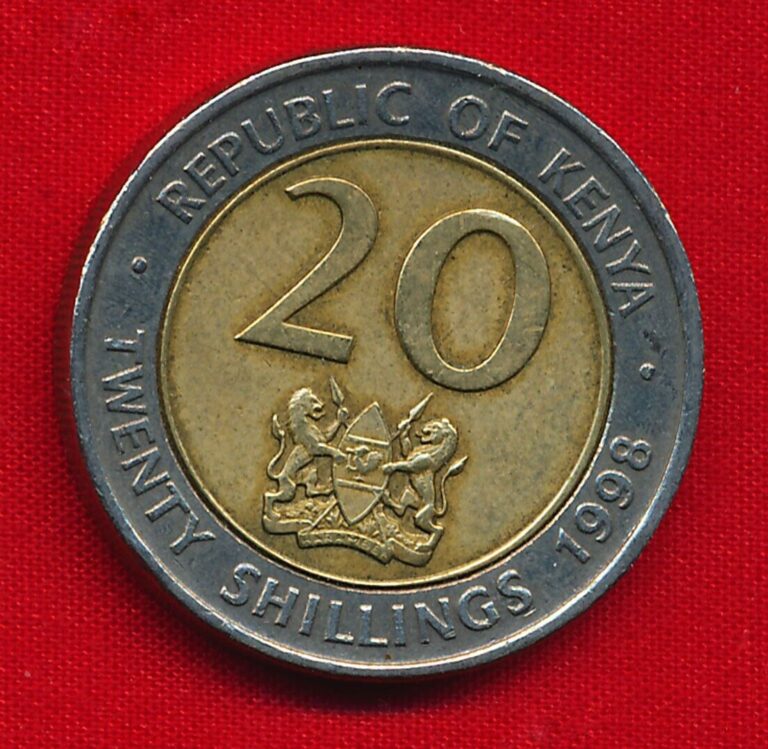 Read more about the article Kenya 1998 20 SHILLINGS (Bi-Metallic)