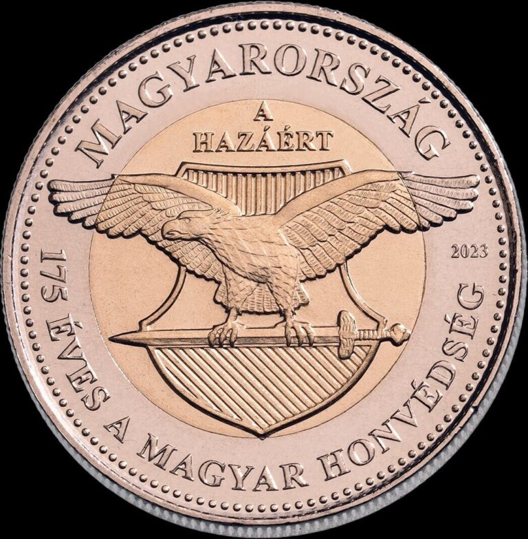 Read more about the article Hungary 100 forint 2023 UNC Hungarian Defence Forces Commemorative Bi-metallic