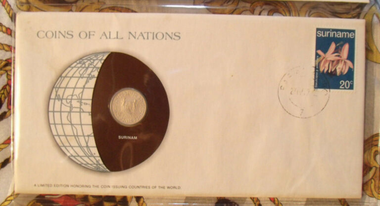 Read more about the article Coins of All Nations Suriname 25 cents 1976 UNC