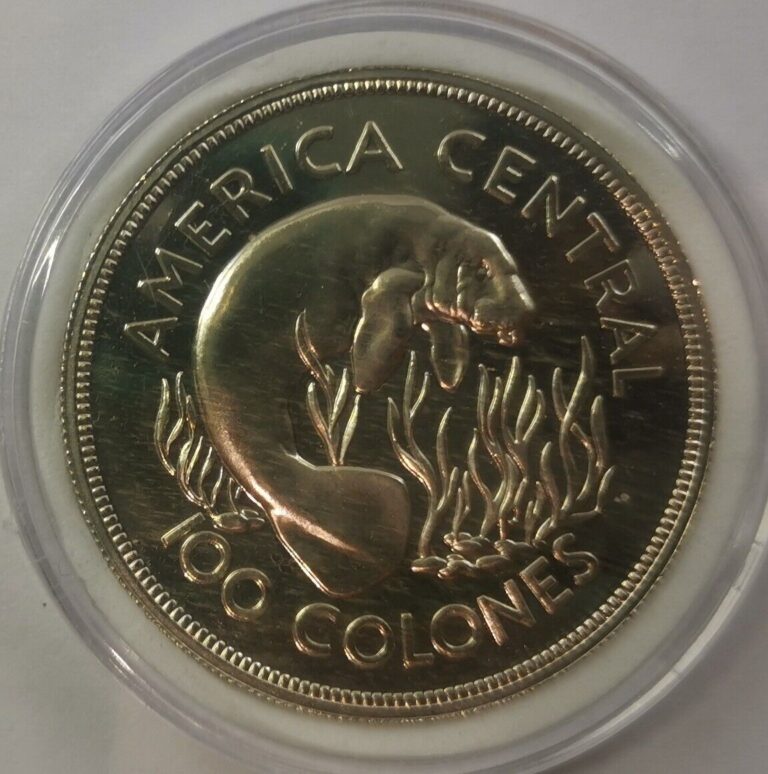 Read more about the article COSTA RICA 100 Colones 1974 Silver UNC Conservation Manatee