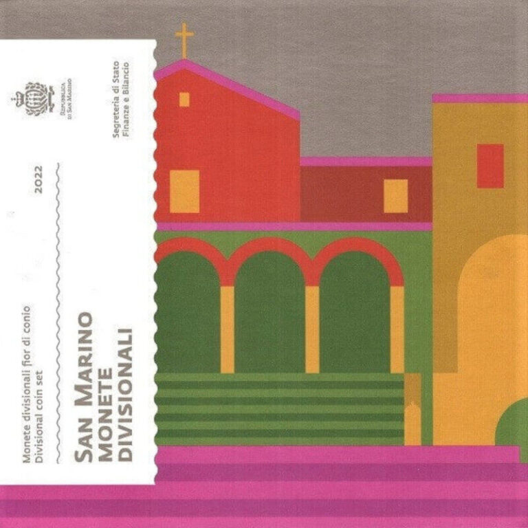Read more about the article 2022 San Marino 8-Coin Standard EURO BU Set