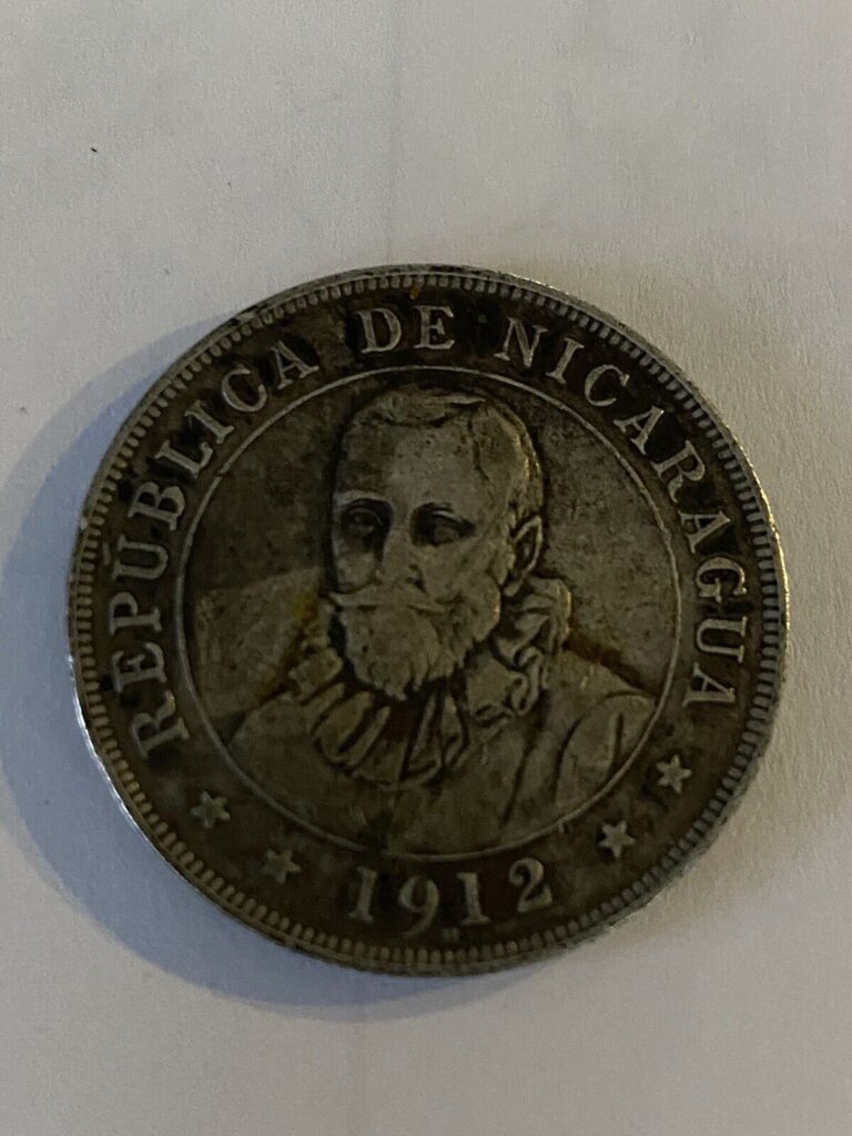 Read more about the article Republic Of Nicaragua 1912 H 50 Centavos