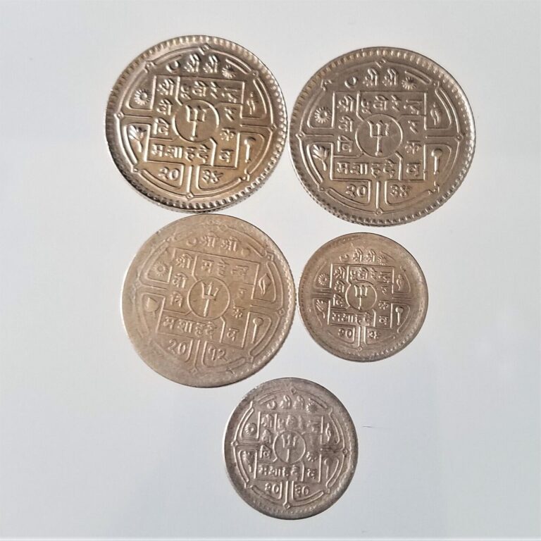 Read more about the article Nepal Coins Nepali Coins Different Denominations Vintage Lot Of 5