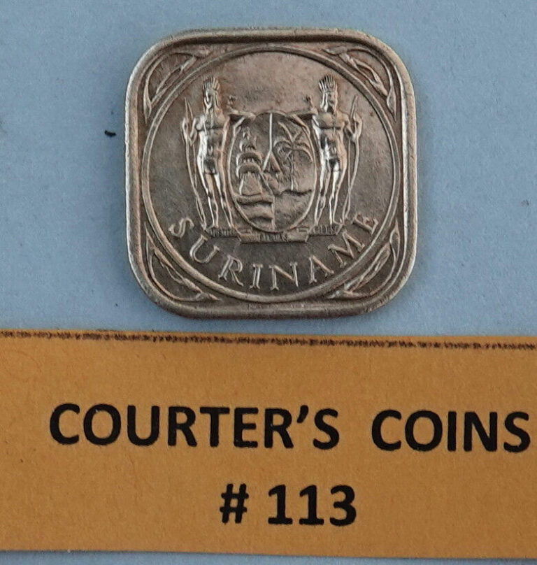 Read more about the article Suriname 5 Cents 1962   [Courter’s Coins]