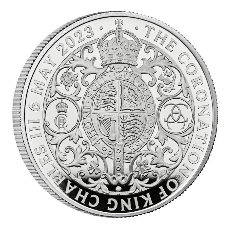 Read more about the article 2023 Great Britain £2 1-oz Silver Coronation of King Charles III Proof PRESALE