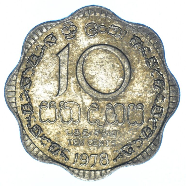 Read more about the article COIN / SRI LANKA / 10 CENTS 1978 COLLECTIBLE   #WT45503