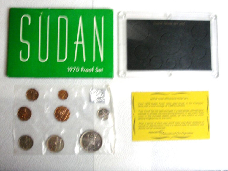 Read more about the article 1970 SUDAN 8 Coin Proof Set ONLY 1646 Sets Were Minted