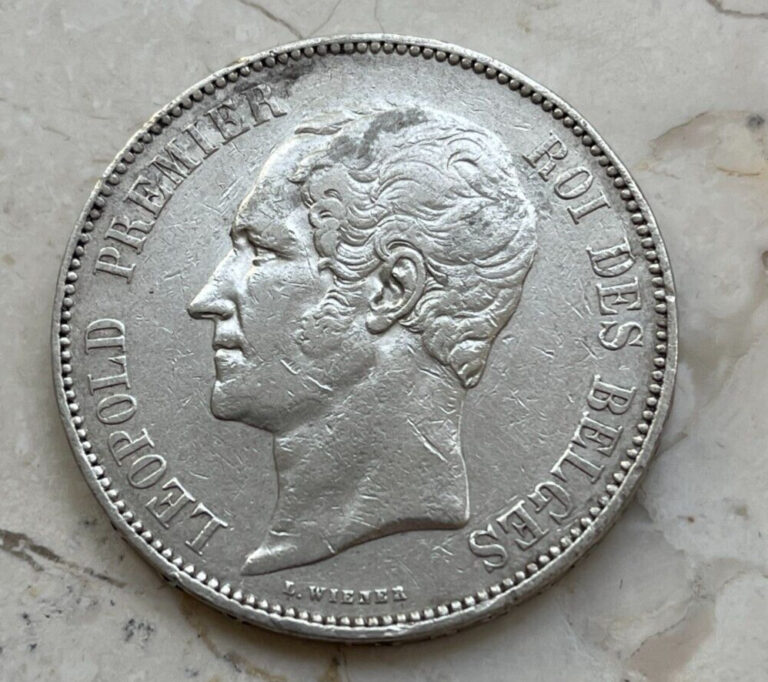 Read more about the article 1852 Belgium 5 Francs – Des Belges  bg