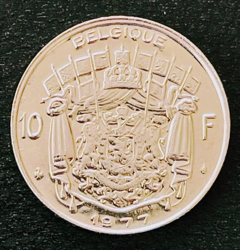 Read more about the article 1977 Belgium Coin 10 Francs 10F KM# 156.1 Uncirculated Europe Money World Coins
