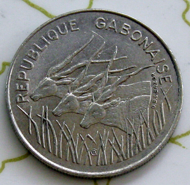 Read more about the article COIN GABON 100FR 1975 UNC 173