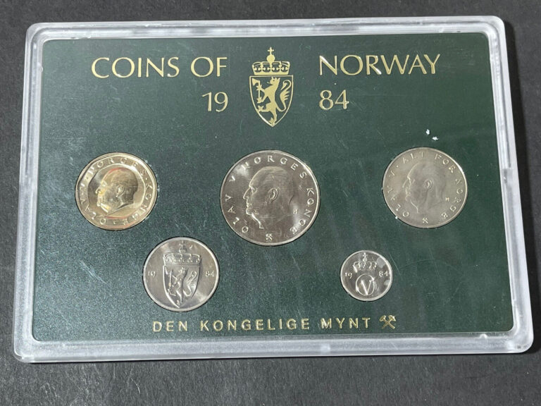 Read more about the article 1984 Norway 5 coins lot