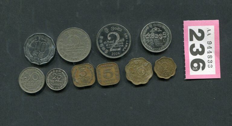 Read more about the article Set of  10   coins of   Sri Lanka