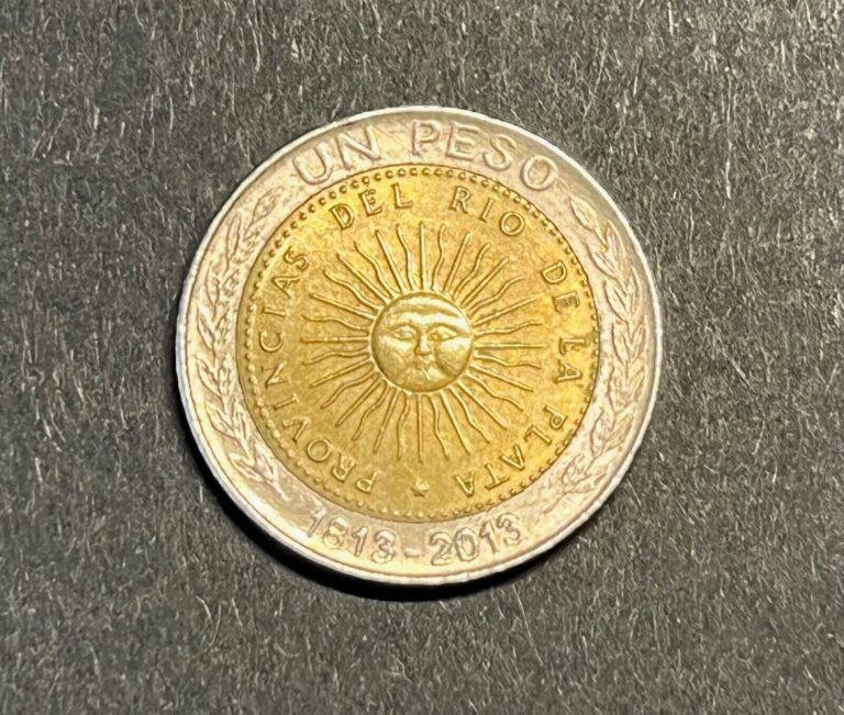 Read more about the article Argentina – 1 Peso Coin – 2013