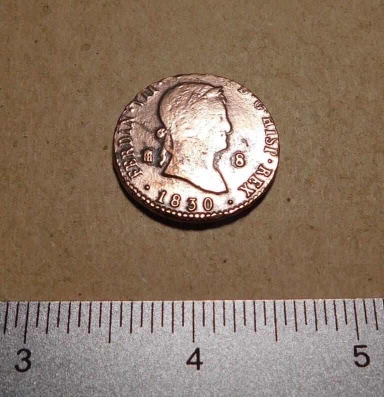 Read more about the article 1830 Spanish coin  metal detector find !!