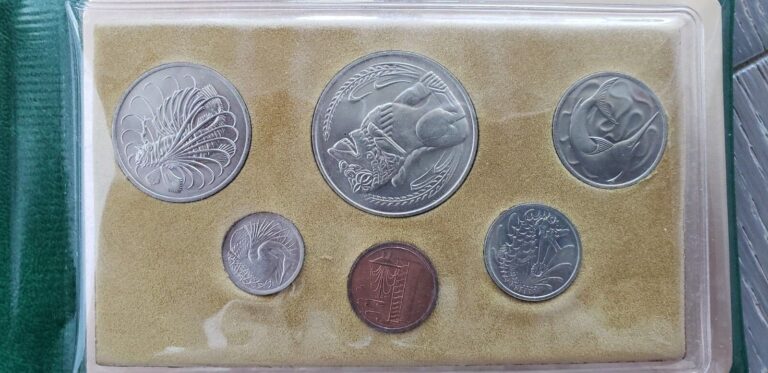 Read more about the article 1979 Singapore Coin Set  6 Coins 