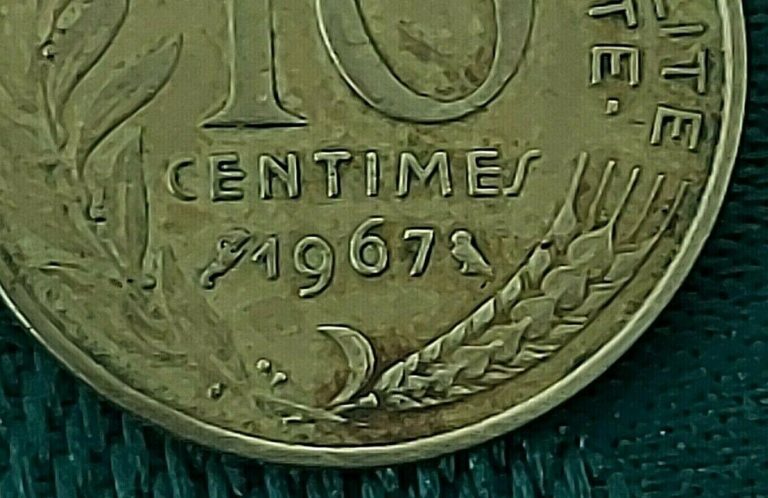 Read more about the article Coin Centimes French 10 1967 France Coins Collectable Circulated Free Shipping