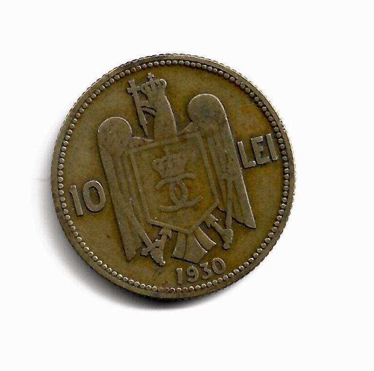 Read more about the article World Coins – Romania 10 Lei 1930 Coin KM# 49