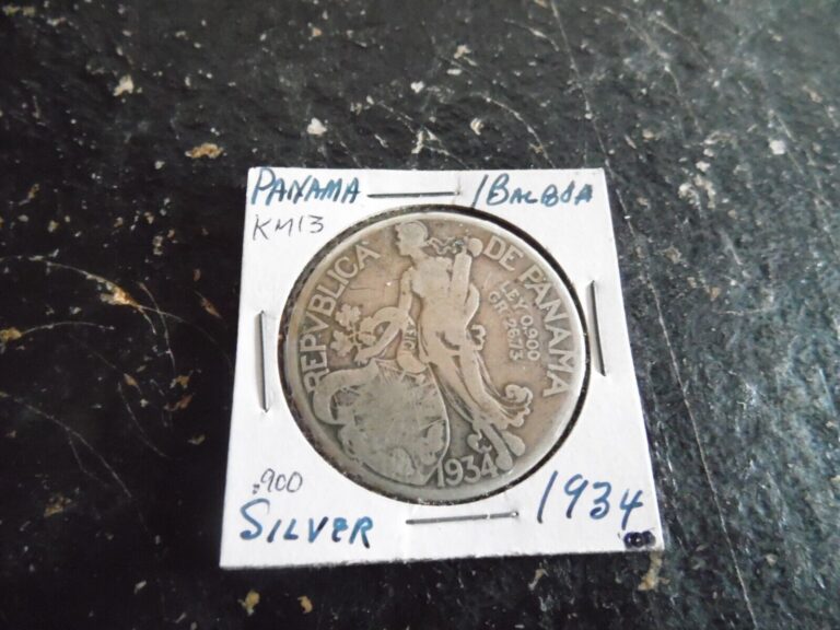 Read more about the article PANAMA 1934 SILVER BALBOA