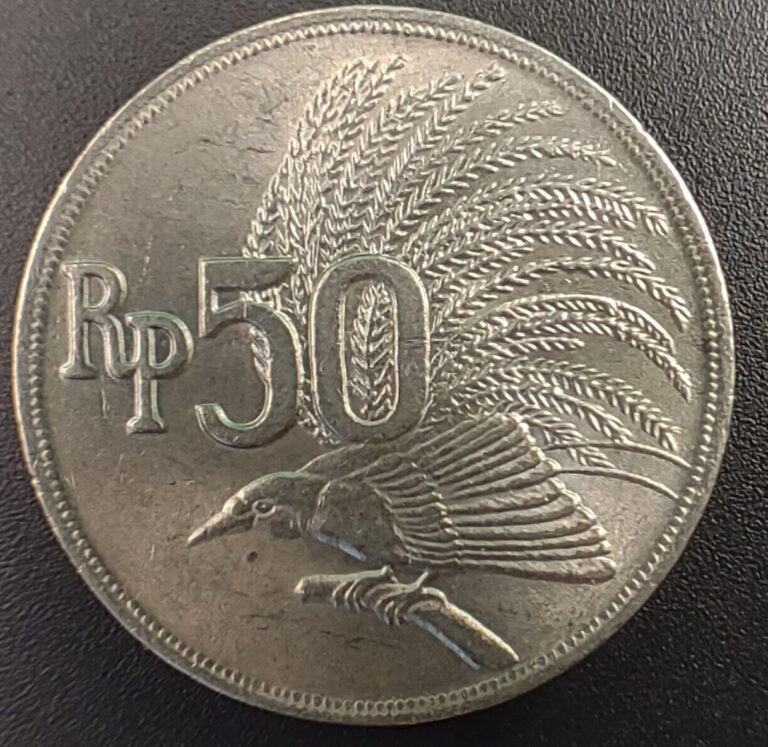 Read more about the article 1971 Indonesia 50 Rupiah World Coin